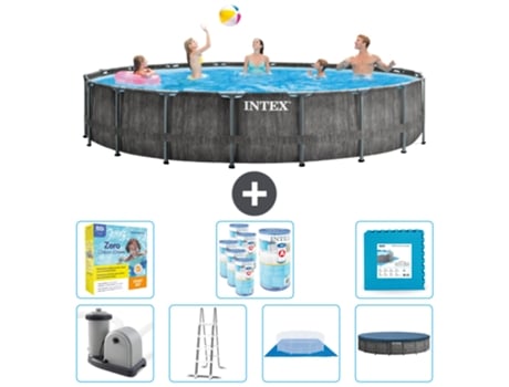 Piscina Tubular INTEX 26744GN-CB48 (24311 L - 549x122cm)