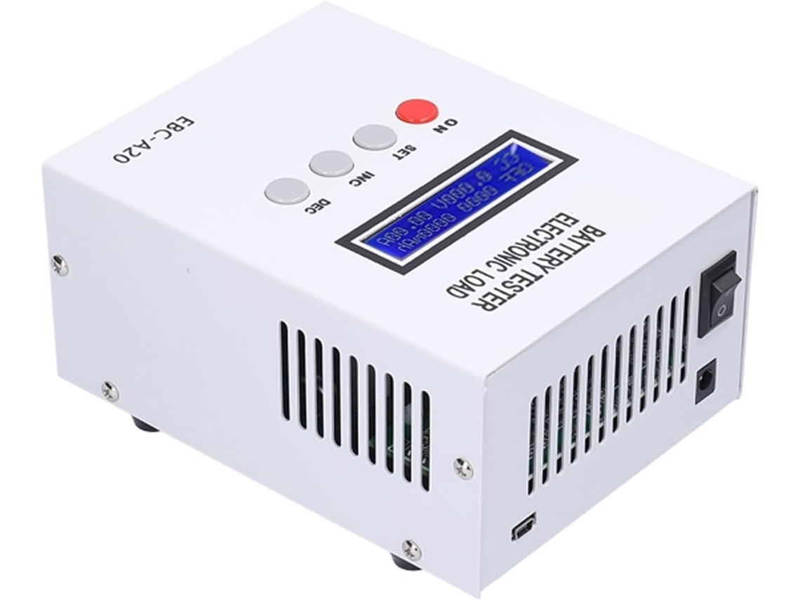 Probador De Baterías De 30 V 20 A 85 W, Dispositivo De Prueba De Capacidad De Batería, Recarga 5