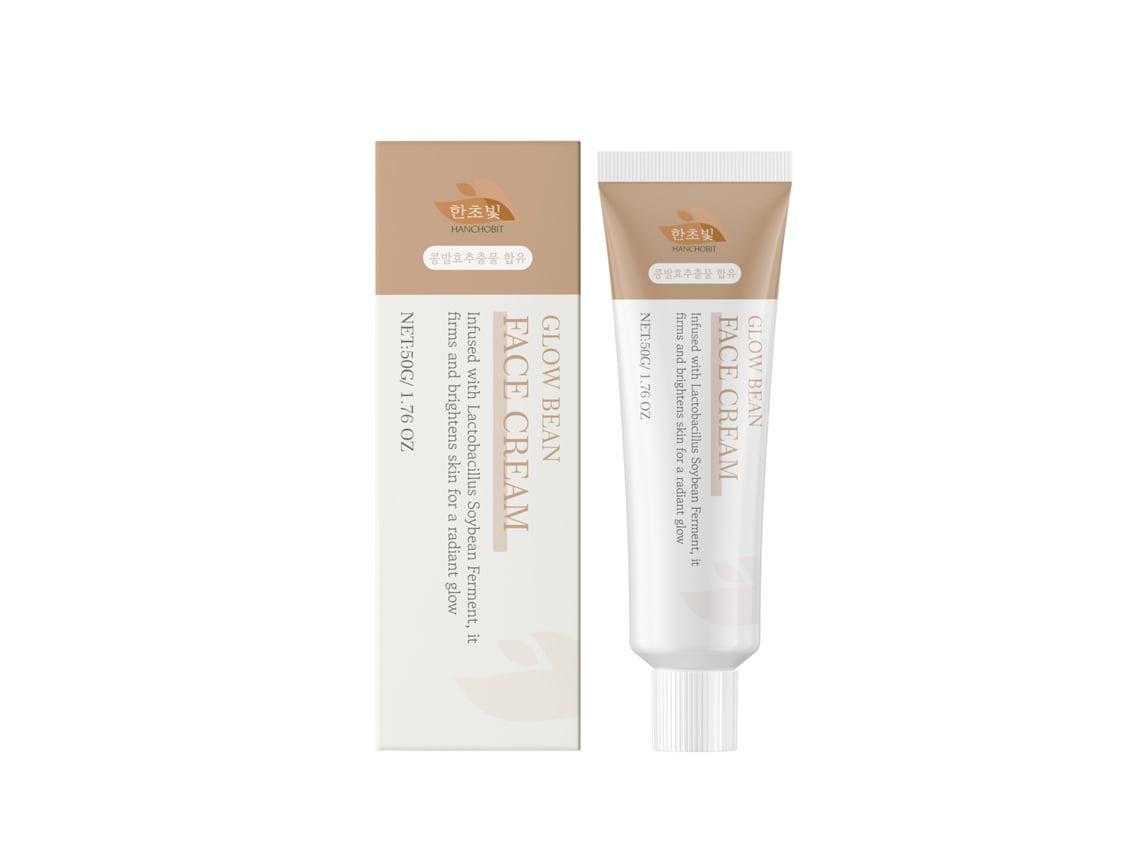Crema de soja para fortalecer e iluminar la piel.
