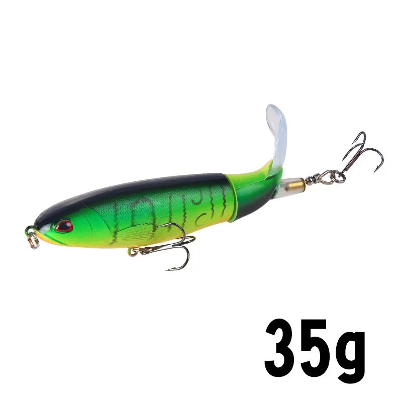 MDUG, señuelo artificial gigante con forma de amapola, señuelo de superficie (35 g)