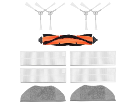 Conjunto de peças de filtro de escova esfregão para robô aspirador de pó xiaomi mijia g1