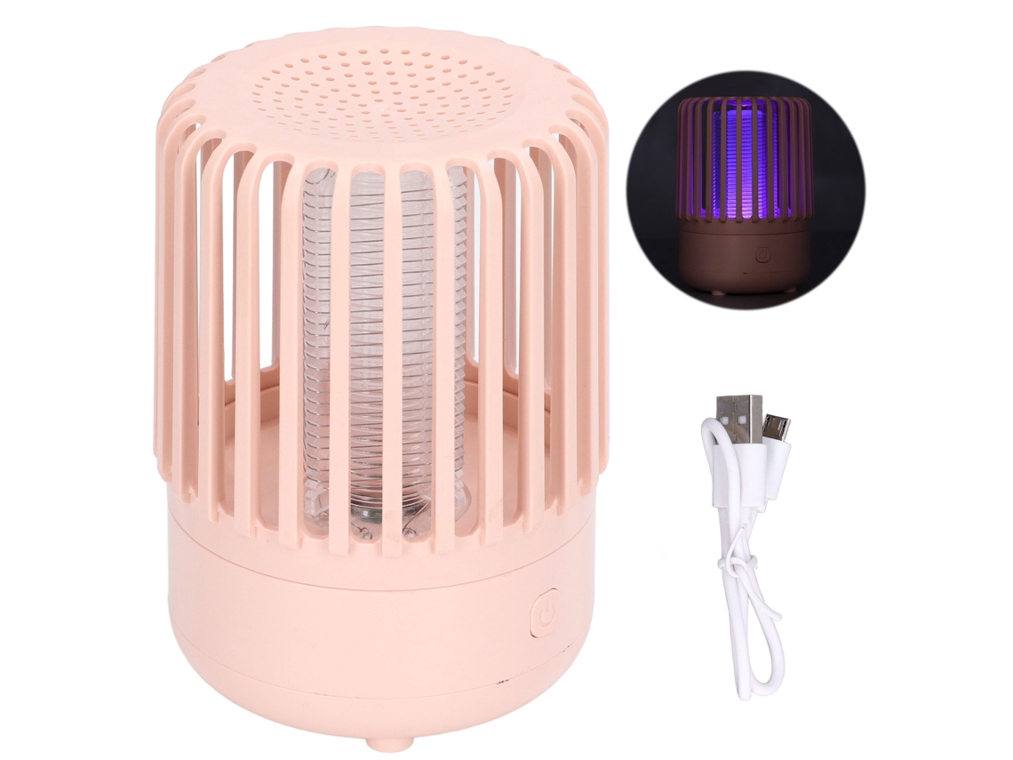 Lámpara repelente de mosquitos LED recargable por USB con luz ultravioleta y fotocatalizador, repelente de insectos eléctrico