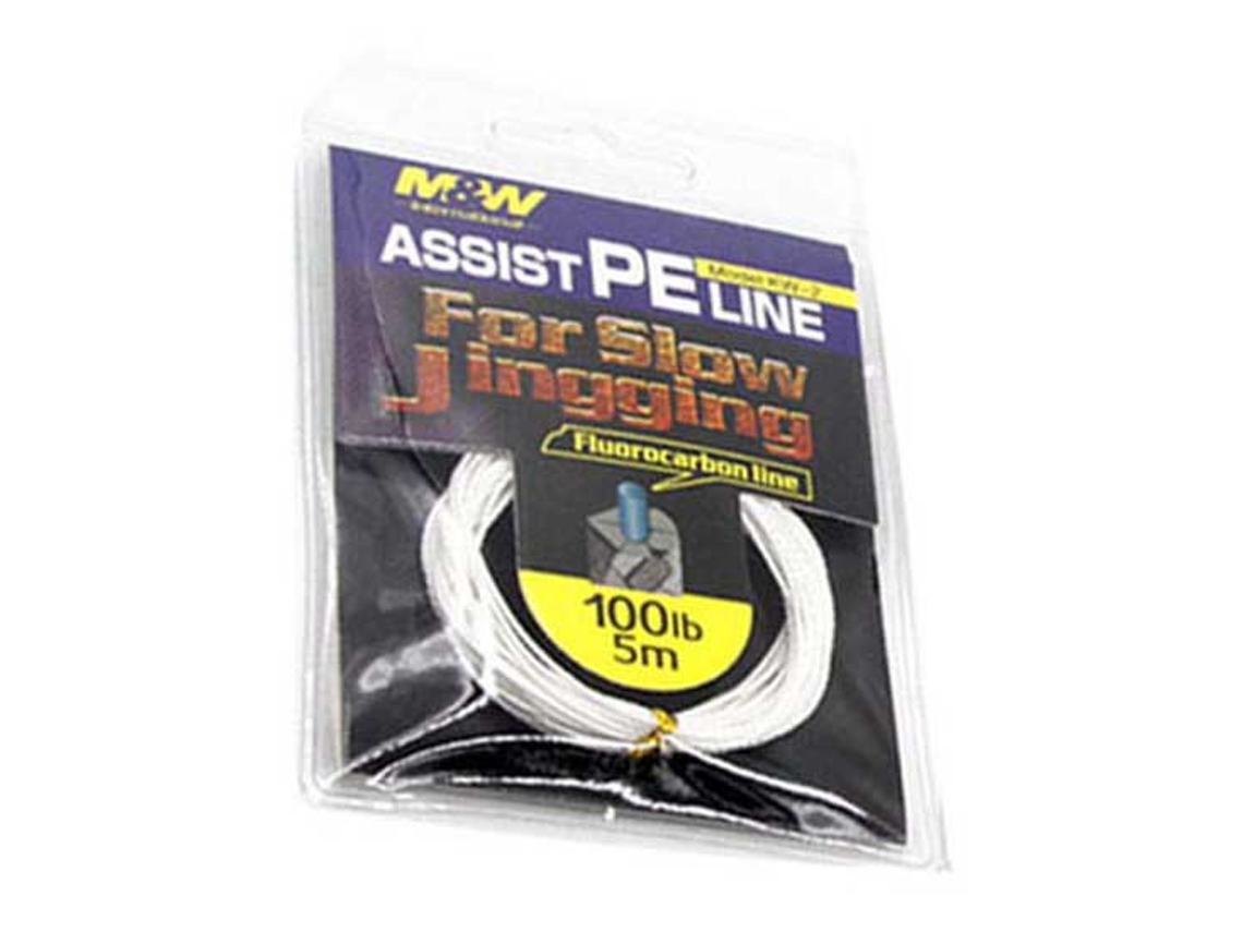 Trançado Assist Pe Kw-2 Prateado 300 Lbsm&W International