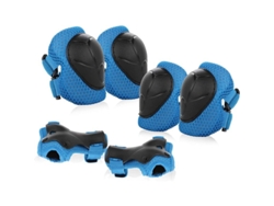 2026altiro-conjunto De Protección Infantil De 6 Piezas Para Monopatín: Rodilleras, Coderas Y Muñequeras Ajustables Para Bicicletas Y Patines.