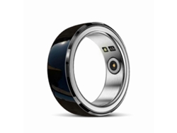 Anillo inteligente con monitor de frecuencia cardíaca, sueño, oxígeno en sangre y presión arterial, Android/iOS, color negro, Jinyubo Store