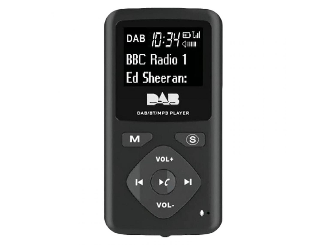 Radio digital Bluetooth 4.0 de bolsillo, miniradio FM portátil, auriculares MP3, micro USB, para el hogar | Ushion