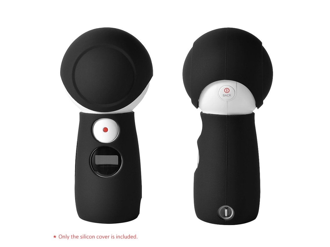 Funda De Silicona Protectora Para Samsung Gear 360 2017 Cámara Panorámica, Tapa De Lente Ligera