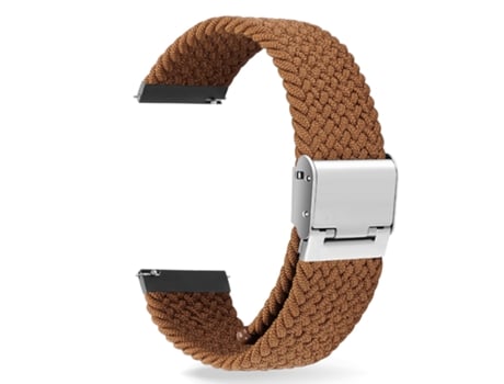 Correa Pulsera Trenzada Flexible para Ticwatch Pro 3 Marrón