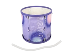 Bañera plegable portátil multifuncional de PVC para niños y adultos, ideal para el baño de sudor, con efecto medicado, color azul y morado.