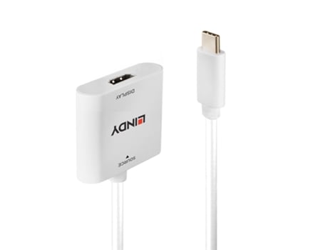 Adaptador HDMI LINDY USB Type C-Hdmi 4K60 Converter