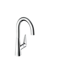 HANSGROHE Talis S M51 Monomando de cocina 220, 1 chorro, Color: cromado