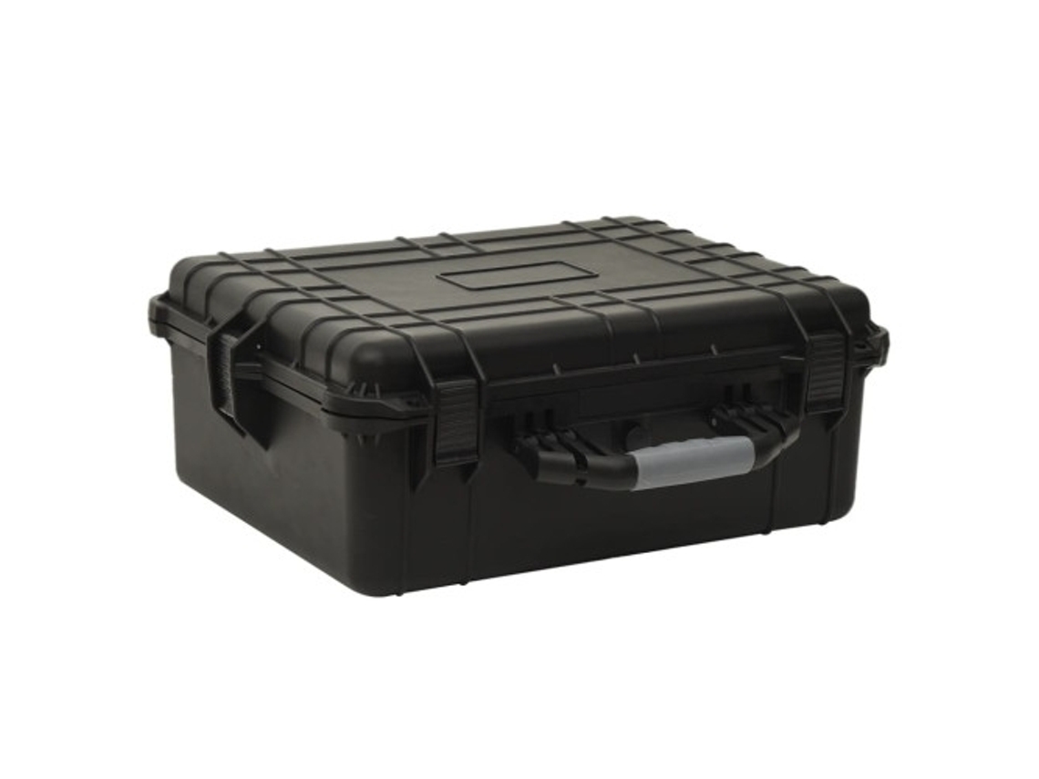 Bolsa protectora portátil negra de polipropileno (55 x 43 x 21 cm)
