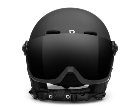 Casco BRIKO Capacete Teide Visor Preto S