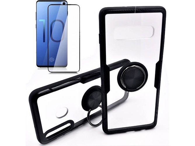 Kit Carcasa y Protector Cristal 5D Samsung Galaxy S10e Clear Armor Transparente