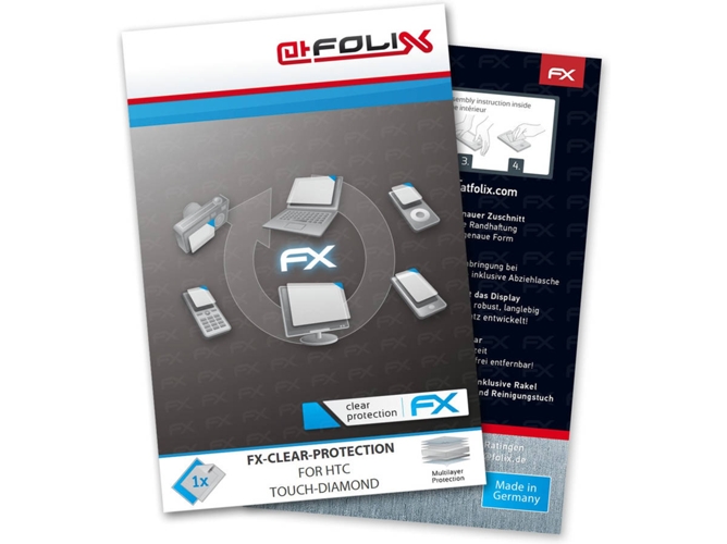 Protector de Pantalla HTC Touch Diamond ATFOLIX FX-Clear