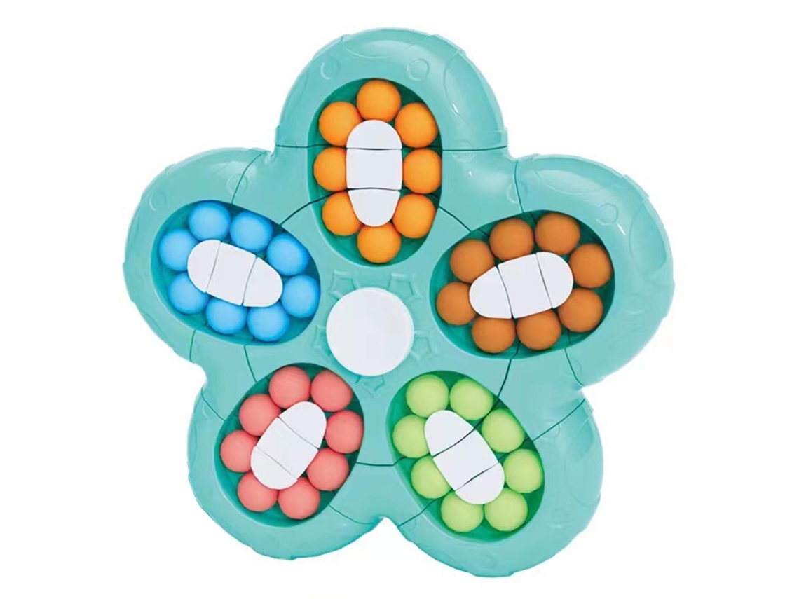 Cubo Giratorio Para Dedos, Juguete Antiestrés, Juego De Inteligencia Para Niños Y Adultos