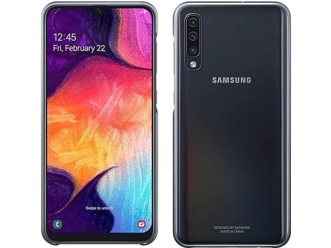 Carcasa SAMSUNG Galaxy A50 Gradación Negro