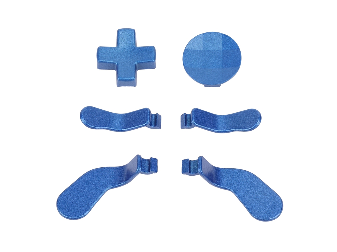 6 Piezas De Palancas Y Travesaños Metálicos Para Mando Inalámbrico Elite Series 2 - Azul - Kit De Reparación