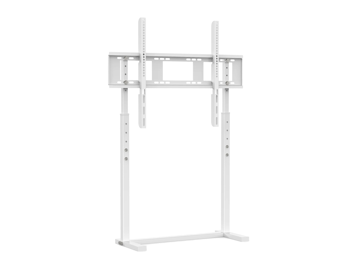 Soporte para TV, altura ajustable, independiente, blanco OEM