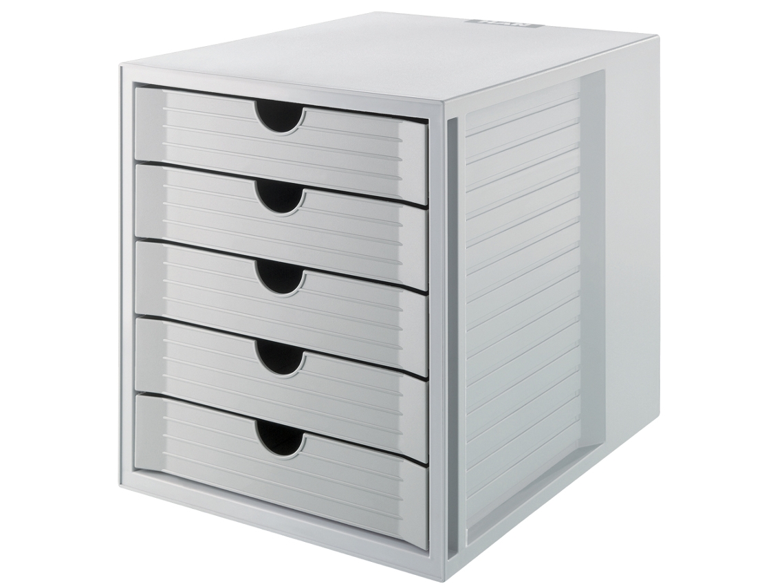 Caja de Gaveta HAN Systembox Karma 5 Gavetas Gris