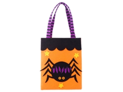 Bolsa Para Dulces De Halloween De 9.8 X 8.1 Pulgadas, Tela No Tejida De 22 Lb, Ideal Para Decoración De Fiestas Y Regalos.