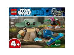 Lego® 75443 Star Wars: Mandalorian™ Hogar De Grogu – Baby Yoda, Rana, Catapulta Y Macarrón Azul 4+