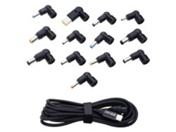 Paquete De 3 Cables De 20 V 5 A 100 W Con 13 Adaptadores, Pines Pd Rápidos Para Portátiles Y