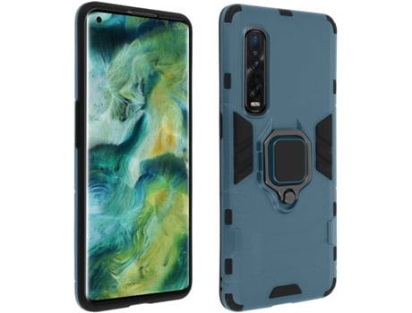 Carcasa Oppo Find X2 Pro AVIZAR BACK-FOLKER-BL-X2PRO Azul