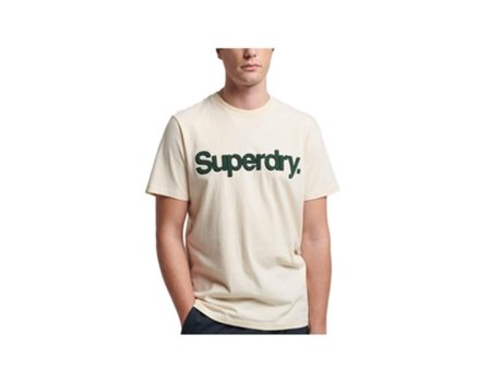 Camiseta de Hombre SUPERDRY Classique Algodón Multicolor (S)