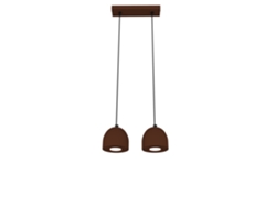 LUMICOM | Campanella Lampara De Techo Lineal X2 Monocolor Mate