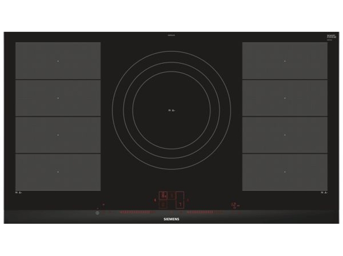 Placa Flex de Inducción SIEMENS EX975LVV1E (Eléctrica - 91.2 cm - Negro)