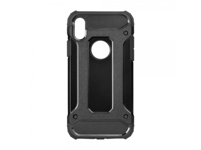 Funda iPhone XR FORCELL Survival Negro
