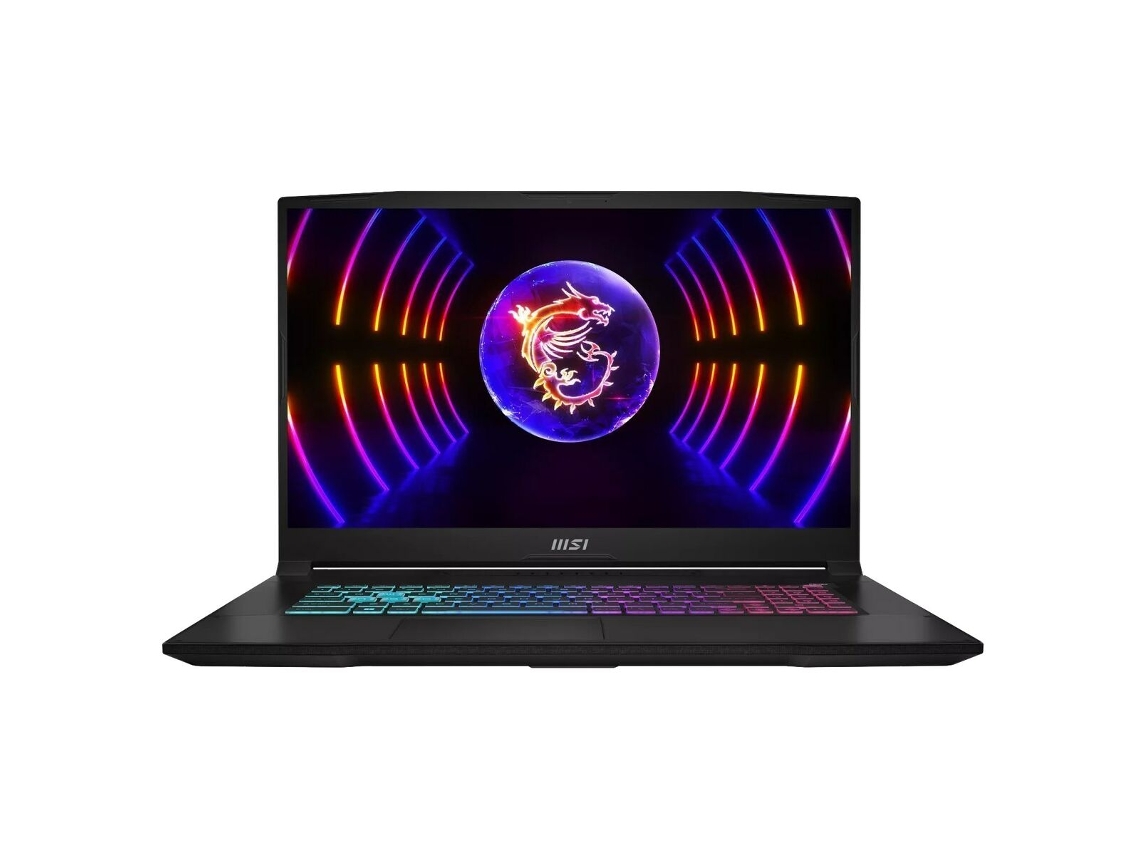 Portátil Msi B13vek 1261xpl (negro, 16 GB de RAM, 1 TB de SSD, zócalo de 17,3 pulgadas, teclado QWERTY europeo, Intel Core i7, Nvidia GeForce RTX 4050)