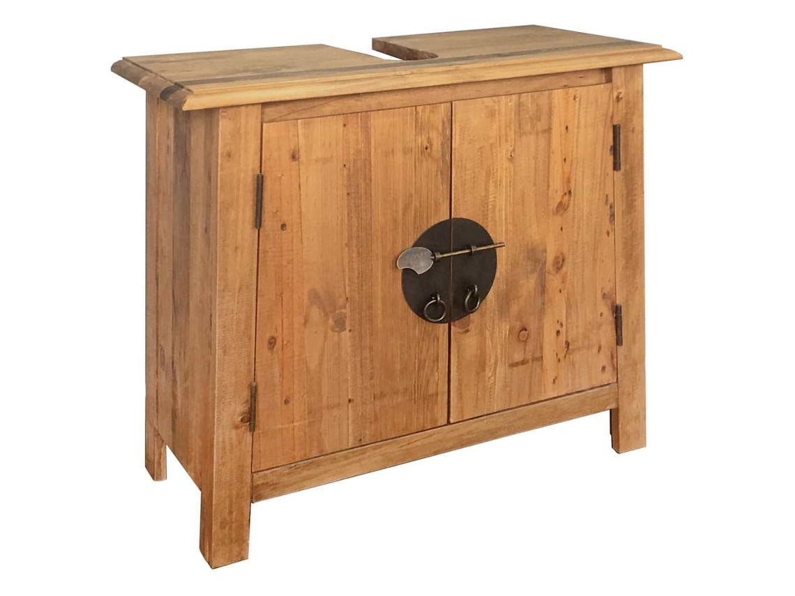 Armario tocador VIDAXL Marrón Madera (70x32x63 cm)