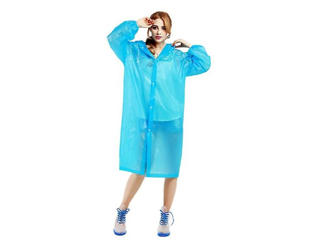 2026-impermeable De Una Pieza Reutilizable Para Hombre Y Mujer, Eva 3000pa, Transparente, Para Viajes Y Senderismo