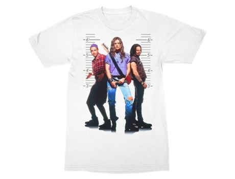 Camiseta ROCKINSTONE Airheads com pôster do filme (L)