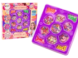 Juego de cuentas para hacer joyas DIY con colgante de flores creativo B.active