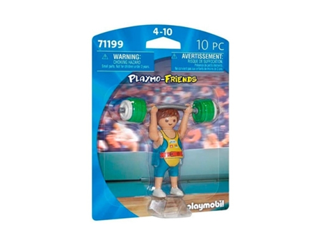 Playmofriends Levantador de Pesas PLAYMOBIL