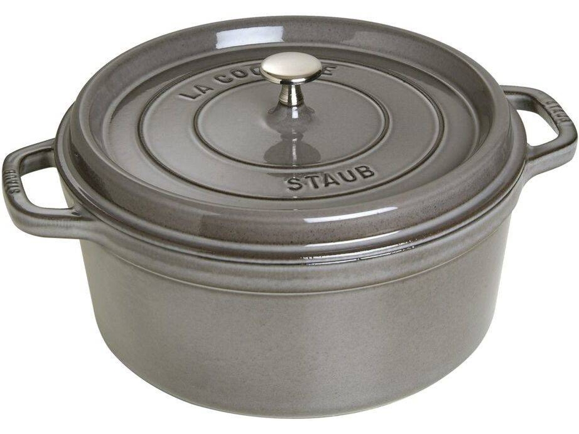Cacerola STAUB (Gris - Hierro Fundido - 28 cm)