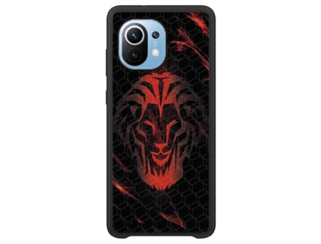 Funda Móvil Global Oficial Athletic Club para Xiaomi Mi 11 Global PHONECASES3D Piel Sintética Negro