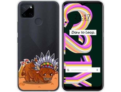 Carcasa Realme C21Y / C25Y TUMUNDOSMARTPHONE Bufalo Multicolor