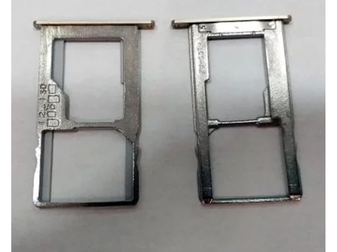 Bandeja / Soporte De Tarjeta Sim Dorada Para Asus Zenfone 3 Max Sp26786
