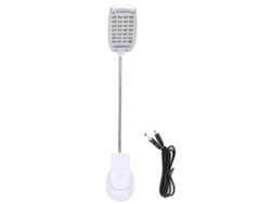 2026-lámpara De Mesa Clip Para Lectura Con 28 Led, Luz Alta Brillo, Rotación 360 Grados, Protección Para Los Ojos