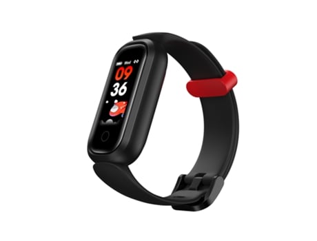 Pulsera Deportiva T12 Kids Monitor en tiempo real Presión arterial Monitoreo del sueño Impermeable Negro