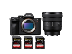 Sony A7r V + Fe Pz 16-35mm F/4 G + 3 Sandisk 256gb Uhs-ii 300mb/s - Cámara Fotográfica Híbrida + Ebook “20 Consejos Para Fotos Que Impactan”