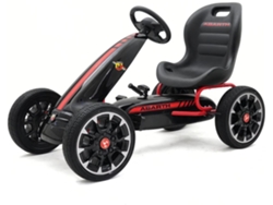 Go Kart A Pedales Infantil - Abarth - 3 A 7 Años - Negro