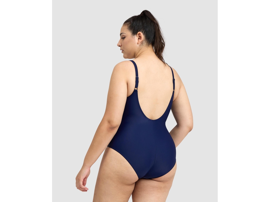 Bañador de Mujer para Natación ARENA Pieza Imprint Azul (1X)