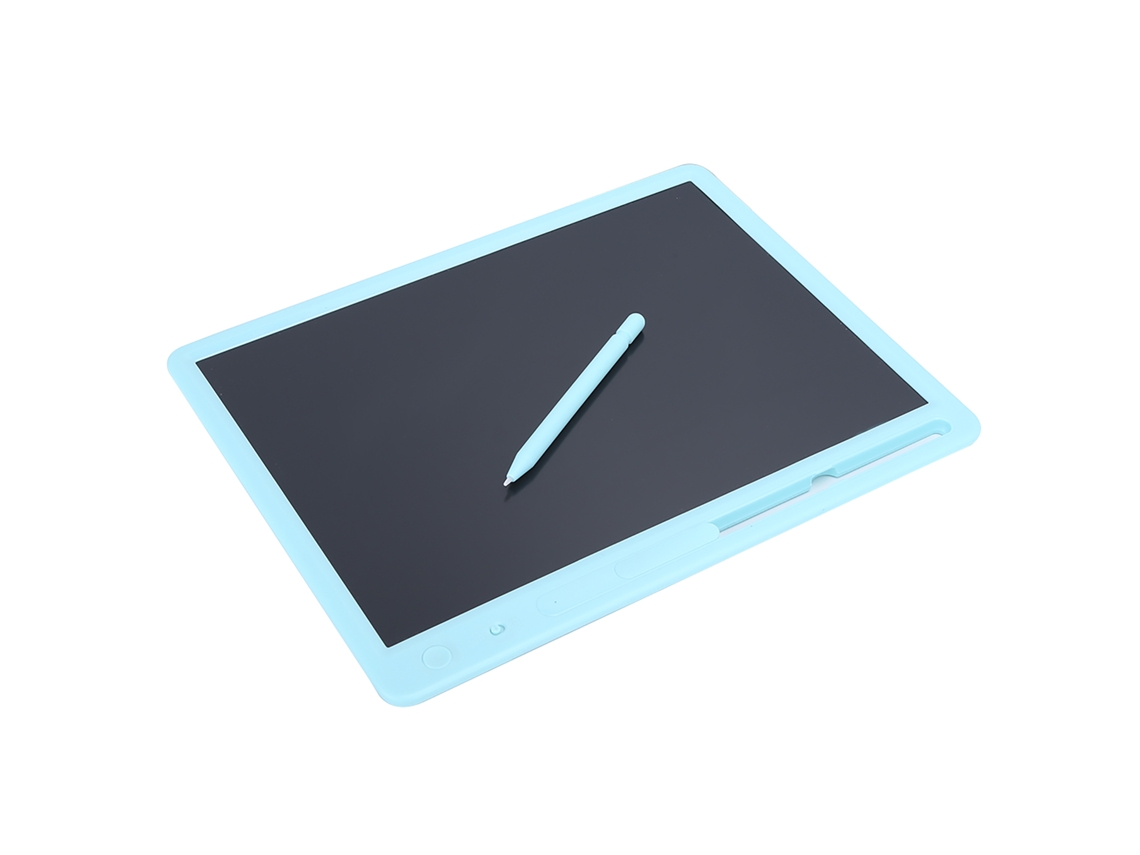 Pizarra De Escritura Lcd Inteligente De 15 Pulgadas Para Niños, Para Escribir Y Dibujar Electrónicamente, Color Azul.