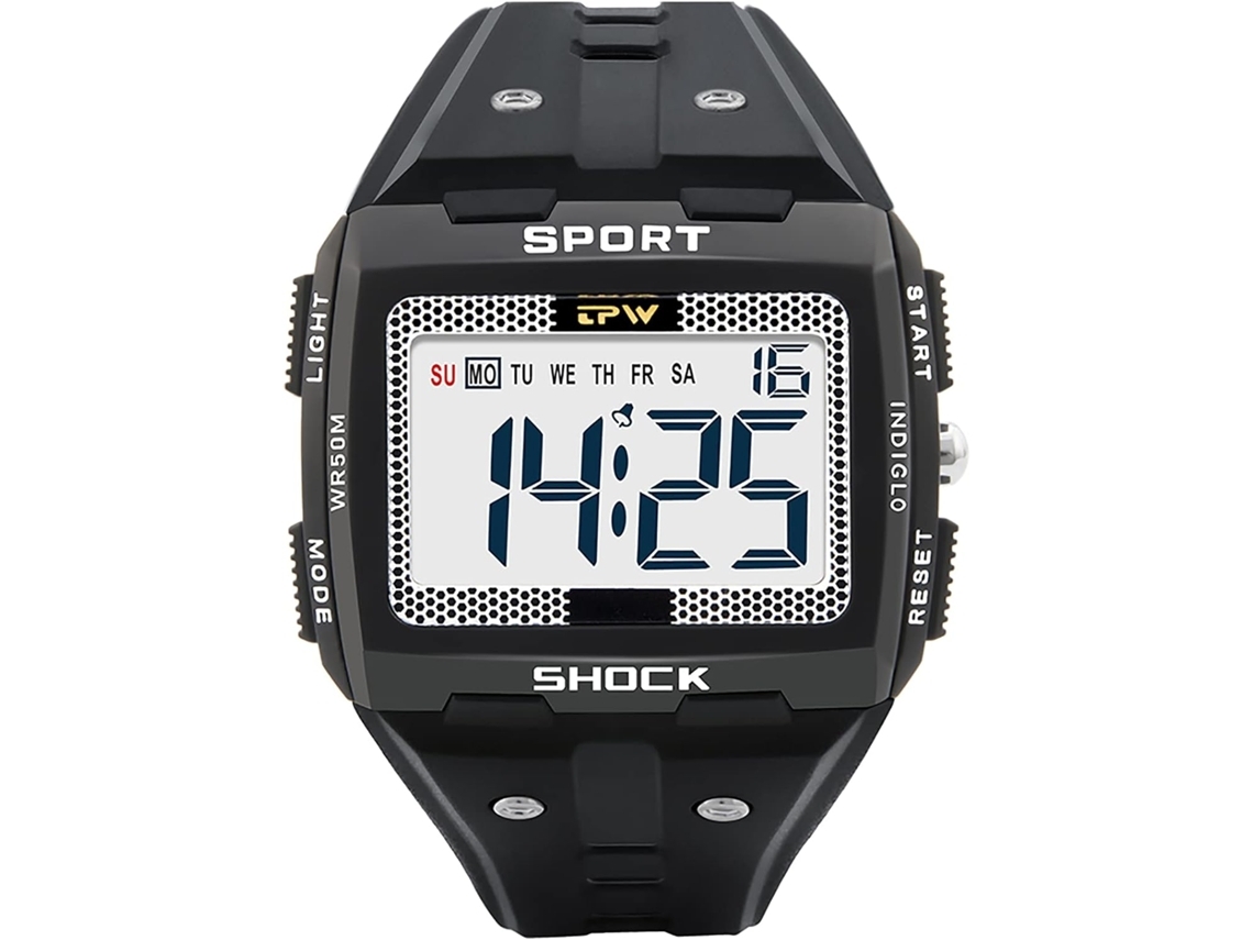 Reloj Digital Masculino Reloj De Pulso Deportivo Impermeable Ouroyuysan