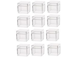 24 cajas de plástico para dulces. ALLINLESS